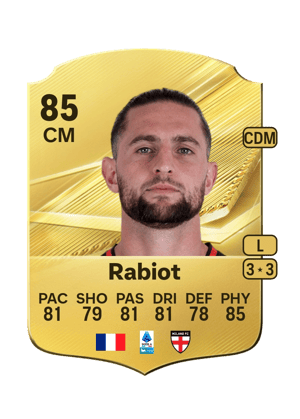 Rabiot - 85 - Rare