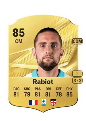 Rabiot - 85 - Rare