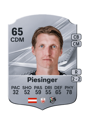 Piesinger - 65 - Rare