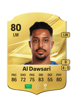 Al Dawsari - 80 - Rare