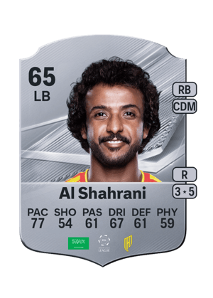 Al Shahrani - 65 - Rare