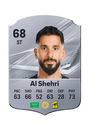 Al Shehri - 68 - Rare