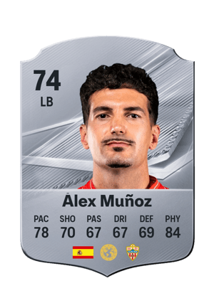 Álex Muñoz - 74 - Rare