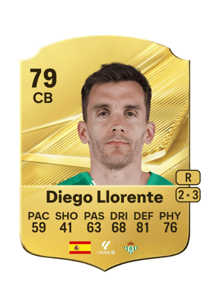 Diego Llorente FC 27 kartı