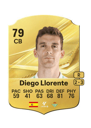 Diego Llorente - 79 - Rare