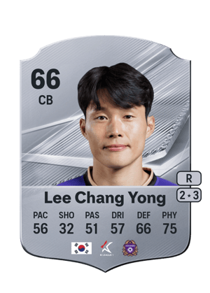 Lee Chang Yong - 66 - Rare