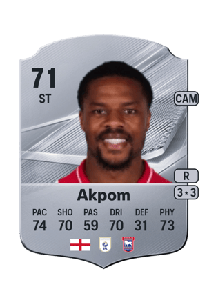 Akpom - 71 - Rare