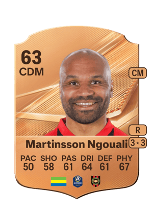 Martinsson Ngouali - 63 - Rare