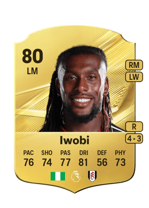 Iwobi - 80 - Rare