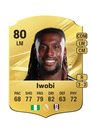 Iwobi - 80 - Rare