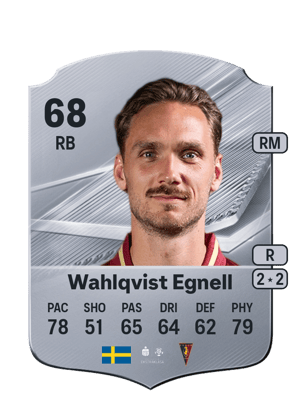 Wahlqvist Egnell - 68 - Rare