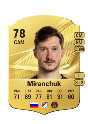 Miranchuk - 78 - Rare