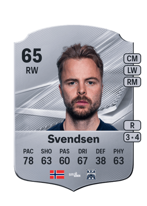 Svendsen - 65 - Rare