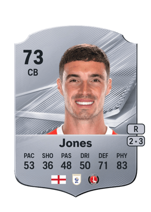 Jones - 73 - Rare