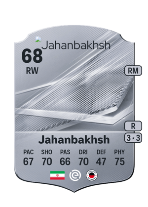 Jahanbakhsh - 68 - Rare