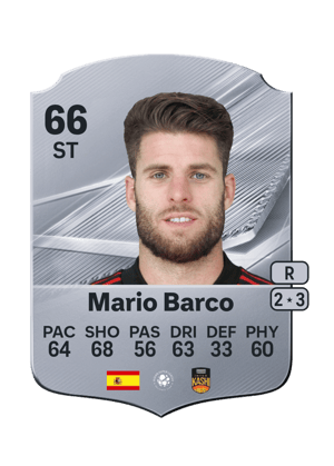 Carta de Mario Barco no FC 27