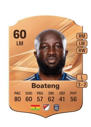 Boateng - 60 - Rare