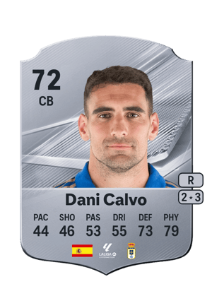 Dani Calvo - 72 - Rare