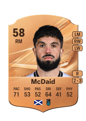 McDaid - 58 - Rare