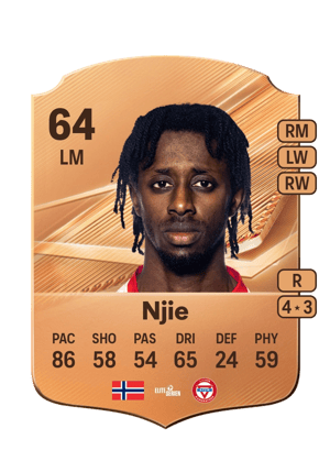 Njie - 64 - Rare