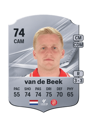 van de Beek - 74 - Rare