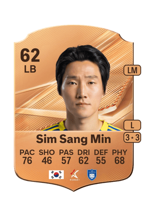 Sim Sang Min - 62 - Rare