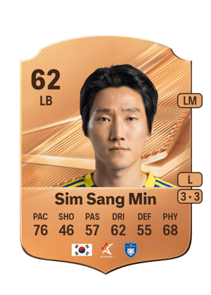 Sim Sang Min - 62 - Rare