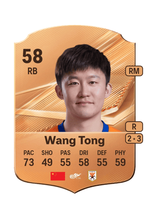 Wang Tong - 58 - Rare