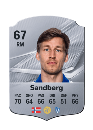 Sandberg - 67 - Rare