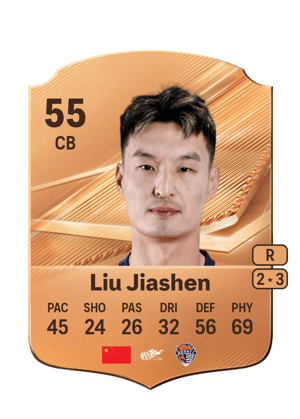Liu Jiashen - 55 - Rare