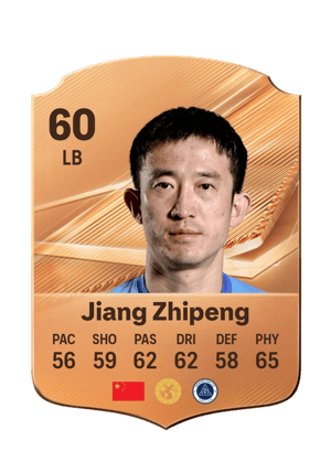 Jiang Zhipeng - 60 - Rare