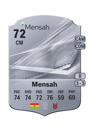 Mensah - 72 - Rare