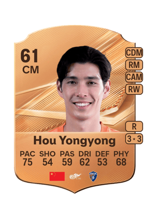 Hou Yongyong - 61 - Rare