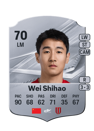 Wei Shihao - 70 - Rare