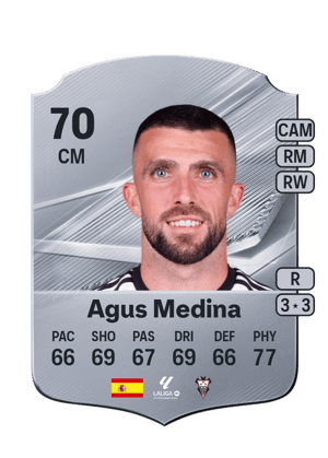 Agus Medina - 70 - Rare