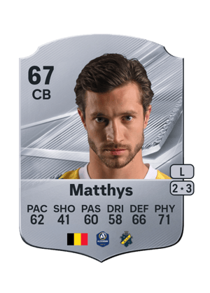 Matthys - 67 - Rare