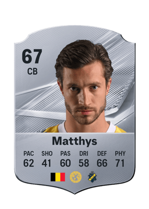 Matthys - 67 - Rare