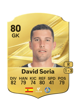 David Soria - 80 - Rare