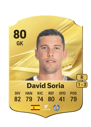 David Soria - 80 - Rare