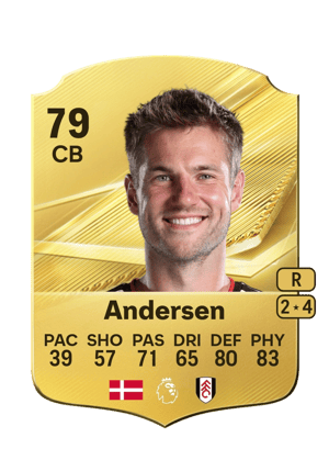 Joachim Andersen FC 27 kartı