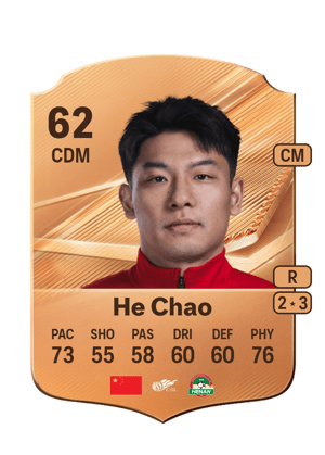 He Chao - 62 - Rare