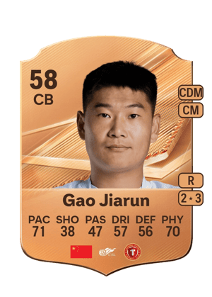 Gao Jiarun - 58 - Rare