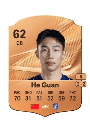 He Guan - 62 - Rare