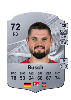Busch - 72 - Rare