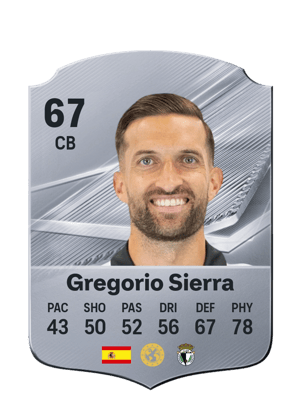 Gregorio Sierra - 67 - Rare