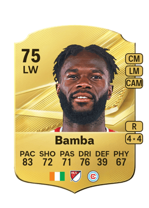 Jonathan Bamba FC 27 kartı
