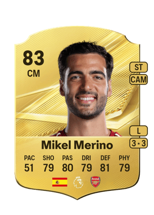 Mikel Merino - 83 - Rare