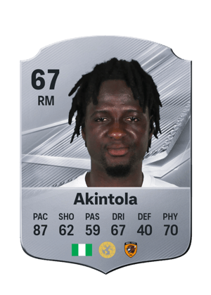 Akintola - 67 - Rare