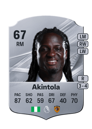 Akintola - 67 - Rare