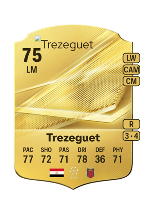 Trezeguet - 75 - Rare